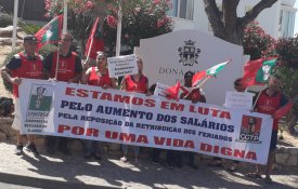 Trabalhadores do Hotel Dona Filipa cumpriram dia de greve