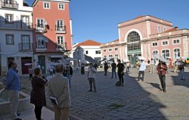 Acção reivindica «mais habitação, mais população» em Lisboa