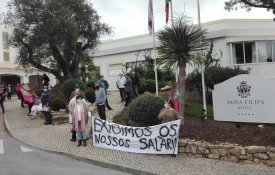 Salários em atraso no Hotel Dona Filipa