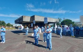 Trabalhadoras da Talenter em luta no Hospital Universitário de Coimbra