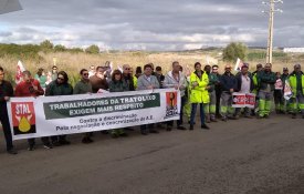 Trabalhadores da Tratolixo em Greve