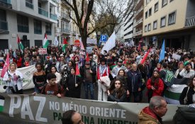 A Cultura sai à rua este domingo em defesa da Palestina