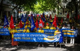 Enfermeiros de Vila Franca de Xira param no dia 17 de Dezembro