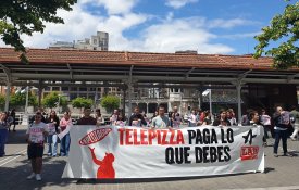  Telepizza acusada de pagar mal e tarde a jovens trabalhadores em Bilbau