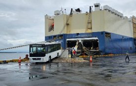  Chega à Nicarágua novo lote de autocarros chineses para modernizar o transporte