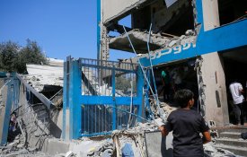  Em dez dias, Israel atacou seis escolas-refúgio na Faixa de Gaza