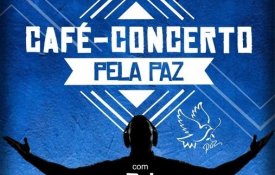 Café-concerto pela paz em Portalegre