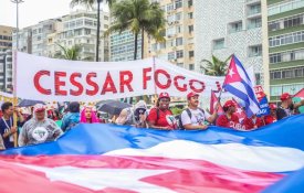 Às portas da Cimeira do G20, marcha exige o fim do genocídio na Faixa de Gaza