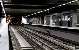 Mais de 90% dos trabalhadores aderiram à greve do Metro