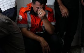 Forças israelitas matam mais quatro membros da Protecção Civil em Gaza