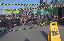 Contra o negócio com Israel, trabalhadores bascos bloquearam Porto de Bilbau