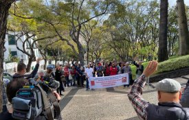 Greve na Águas e Resíduos da Madeira paralisa Meia Serra