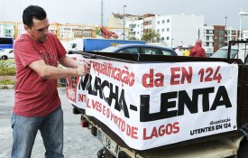 Obras arrancam na EN124, após protestos populares