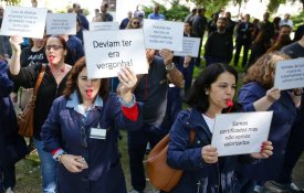 Forte adesão no arranque da greve na Casa da Moeda 