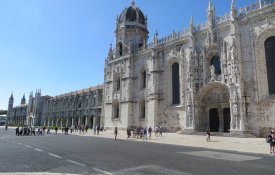 Trabalhadores de monumentos nacionais em Lisboa cumprem greve parcial