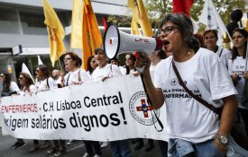 Obsessão do PS com défice mantém conflitos laborais na Saúde