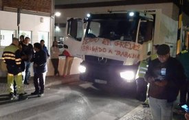 Coacção da Câmara de Almada não demoveu forte adesão à greve na limpeza