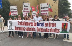 Trabalhadores da Eurest com adesão significativa à greve