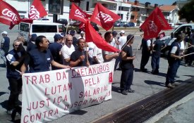 Mantém-se protesto por aumentos salariais na CaetanoBus