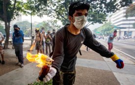 Violência em crescendo sob a batuta da direita venezuelana