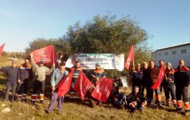 Grande adesão na greve dos trabalhadores da Setofresa