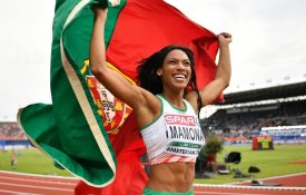 Patrícia Mamona é campeã europeia do triplo salto