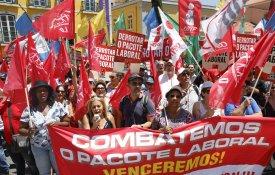 Marcha da vitória contra o pacote laboral esta tarde em Lisboa