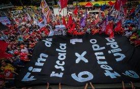 Milhares em São Paulo pelo fim da escala 6x1