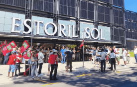 Trabalhadores da Estoril Sol vão a jogo contra a «má gestão» dos patrões
