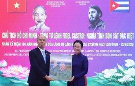 Comemorações do centenário de Fidel em andamento no Vietname