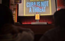 Harlem voltou a defender a paz e a denunciar o bloqueio: «Cuba não é uma ameaça»
