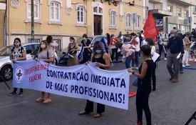 Enfermeiros protestam na Guarda contra prémio «discriminatório»