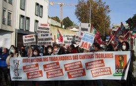 Greve nas cantinas contra imposição de baixos salários
