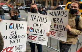 Solidariedade com a Revolução cubana pelo mundo fora