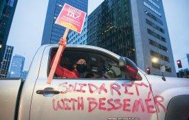 A longa marcha dos trabalhadores da Amazon contra a repressão