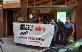 Amazon e Manpower violam o direito à greve, denunciam trabalhadores em Bilbau