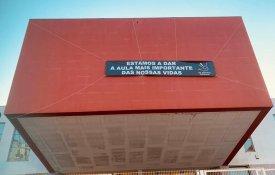 Solidariedade «pela aula mais importante das nossas vidas»