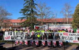 Trabalhadores mobilizam-se pelo futuro da indústria navarra 