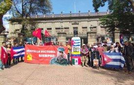 Apoio a Cuba reafirmado em Calcutá e na Cidade do México