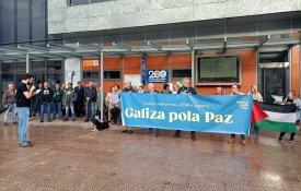 Trinta localidades galegas disseram «não à guerra imperialista»