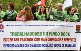 Trabalhadores do comércio em greve no 1.º de Maio
