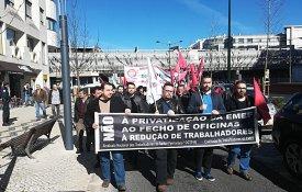 Trabalhadores da EMEF em greve