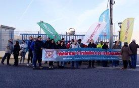Trabalhadores da Geberit em greve