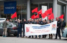 Trabalhadores da Auto-Sueco Portugal em greve