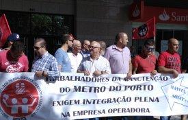 Trabalhadores da manutenção exigem vinculação à Metro do Porto