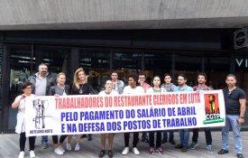 Trabalhadores do restaurante Clérigos continuam em luta