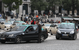 Concentração nacional de táxis pode juntar 6 mil em Lisboa 