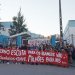 Centenas em protesto na Escola Manuel Cargaleiro