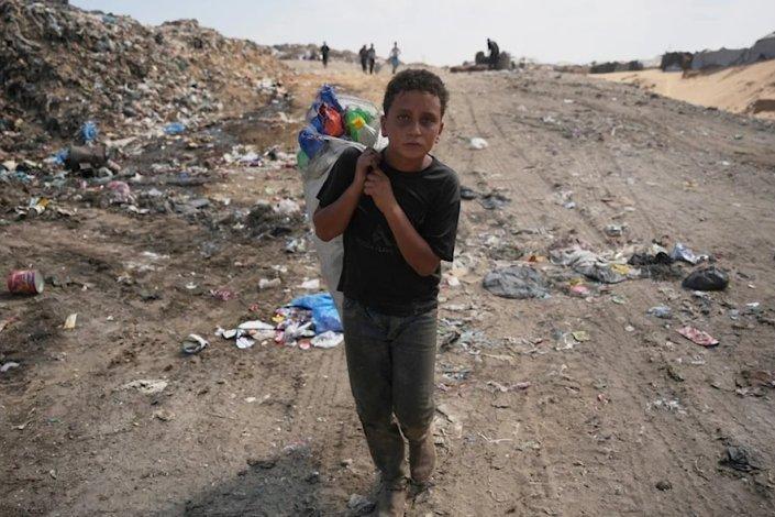 Faixa de Gaza criança ocupação Israel