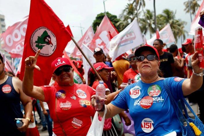 Lula da Silva Brasil Maceió Alagoas democracia eleições